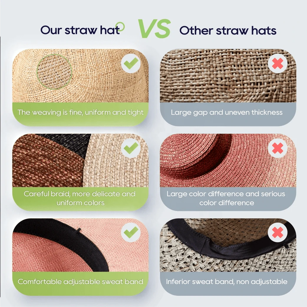 Shinehats OEM Custom Logo Wholesale Wide Brim Fedora Panama Summer Hat Sombrero Chapeau Women Cowboy Sun Beach Straw Hats