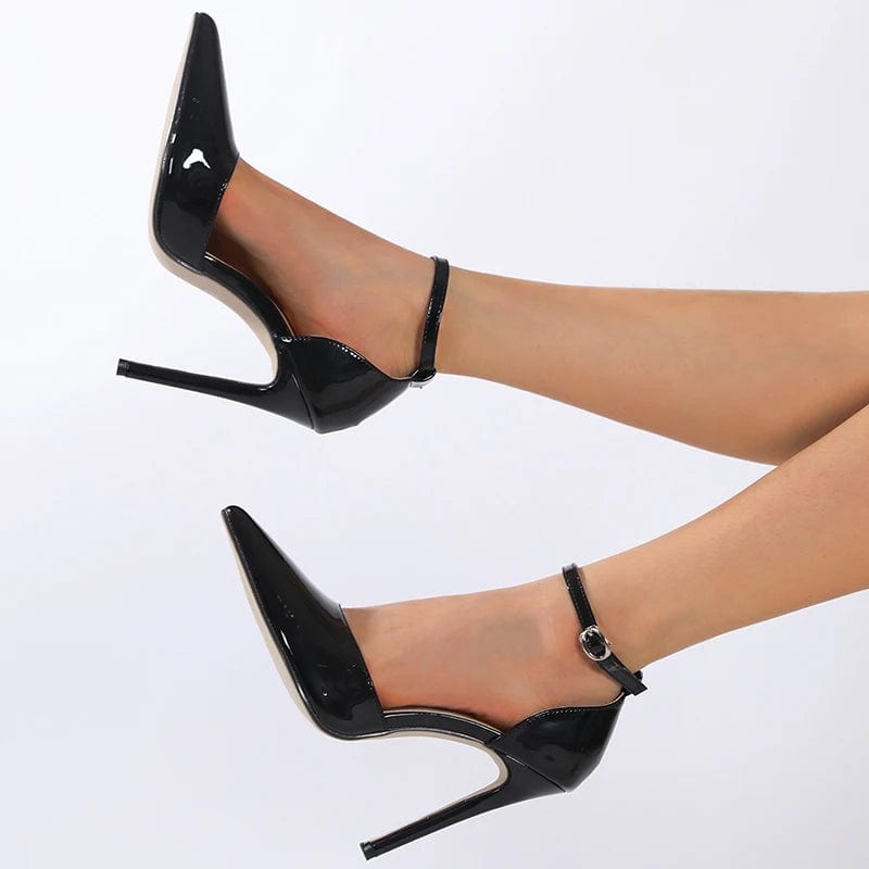 Shoes super beautiful, classic glossy finish, pointed high heel women's low-top shoes dress shoes wedding shoes