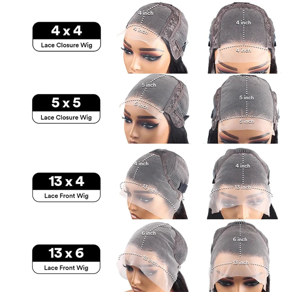 Short Bob Wigs Human Hair 100% Body Wave Lace Front Human Hair Wig Short HD Lace Wgs For Women Pre Plucked 4x4 5x5 Closure Wig