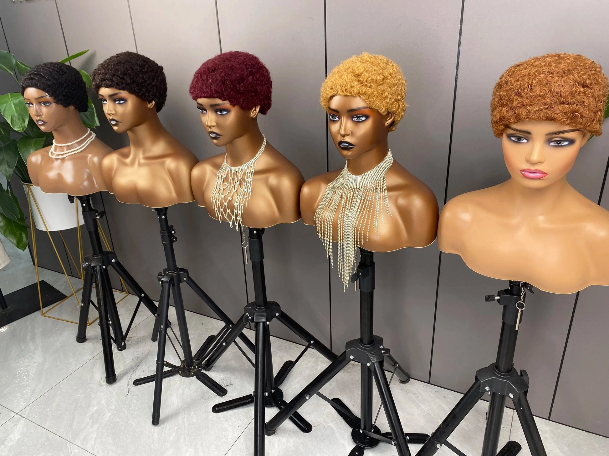 Short Curly Hair Wigs Pixie Cut Brazilian Human Hair For Black Women Afro Kinky Curly Fluffy Hair Wigs