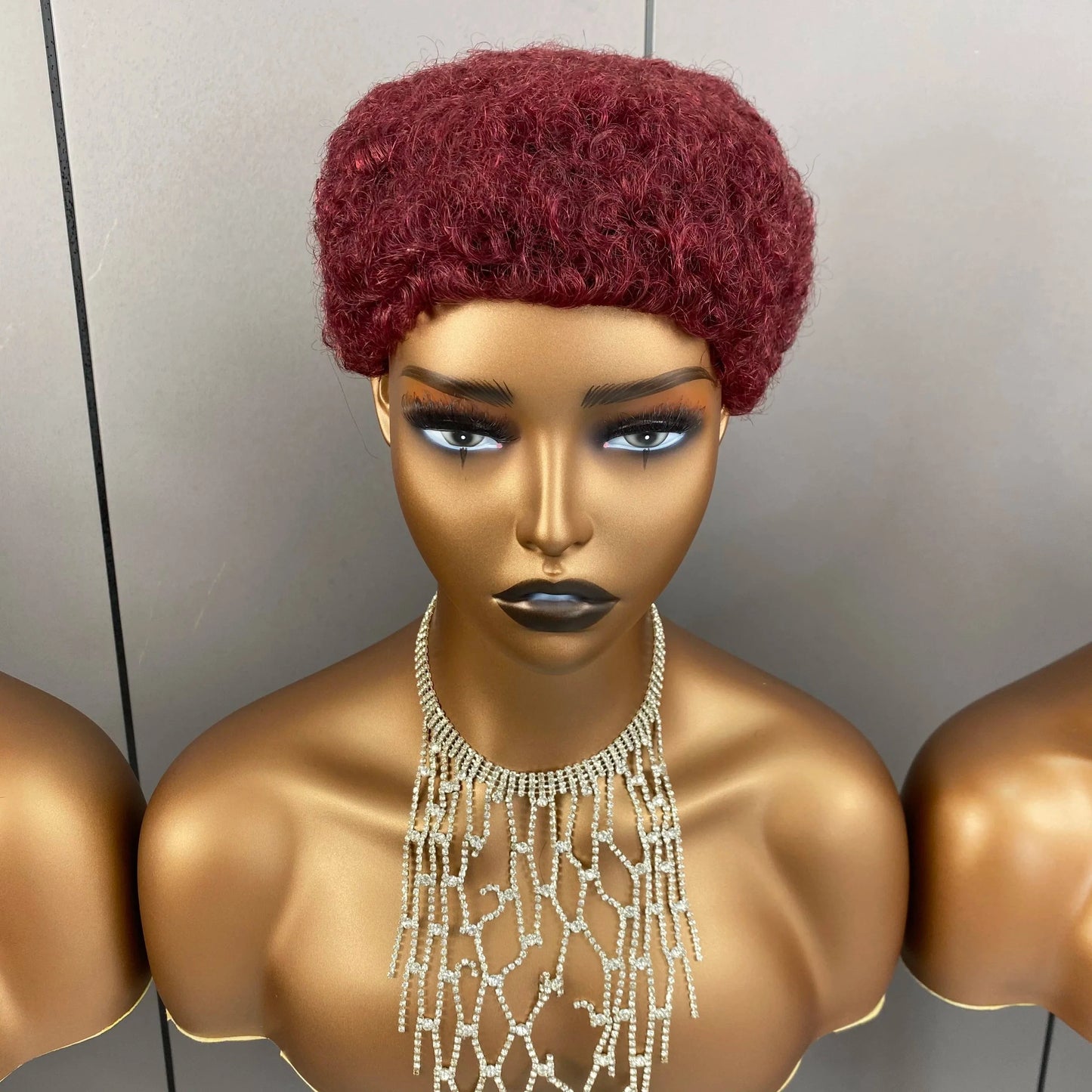 Short Curly Hair Wigs Pixie Cut Brazilian Human Hair For Black Women Afro Kinky Curly Fluffy Hair Wigs