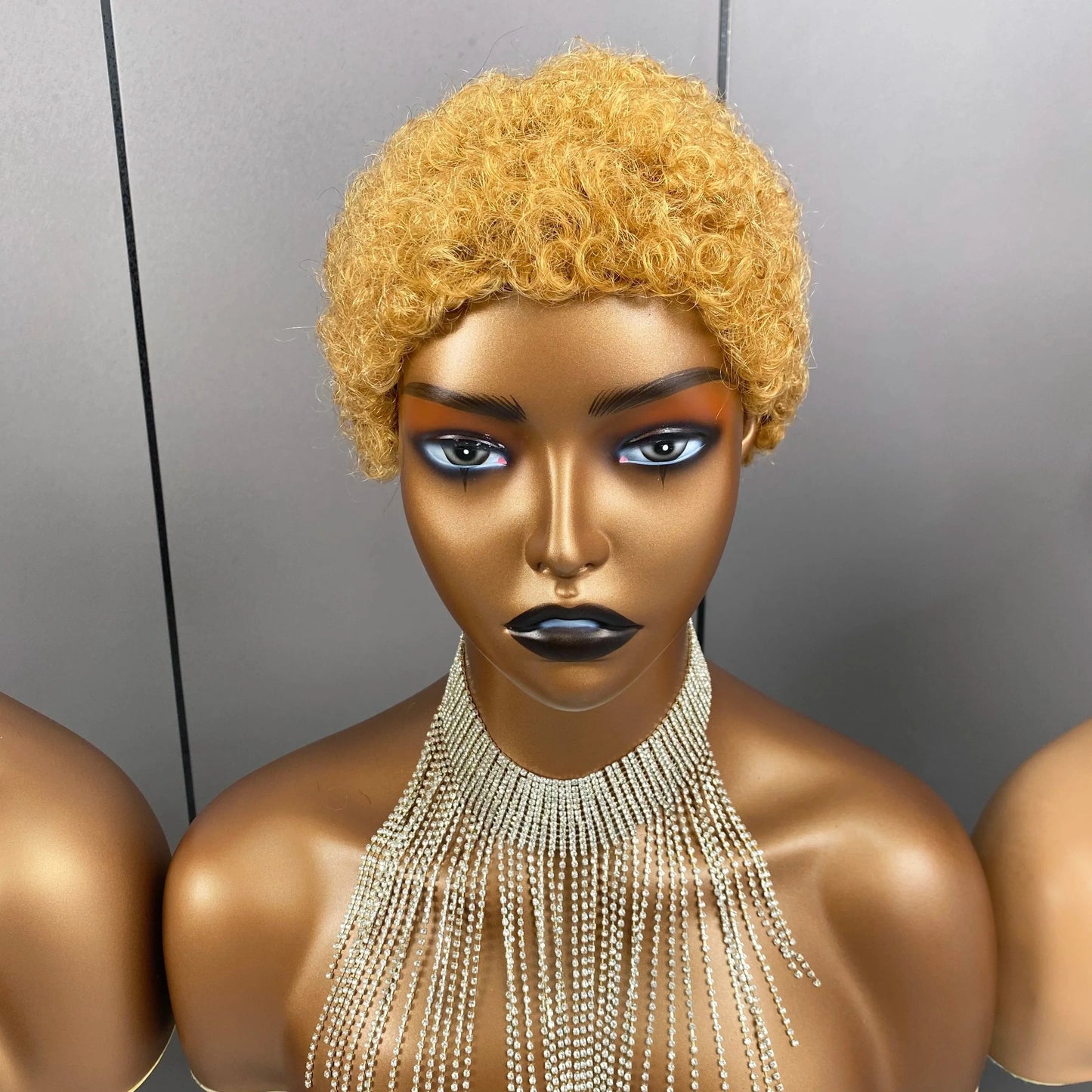 Short Curly Hair Wigs Pixie Cut Brazilian Human Hair For Black Women Afro Kinky Curly Fluffy Hair Wigs