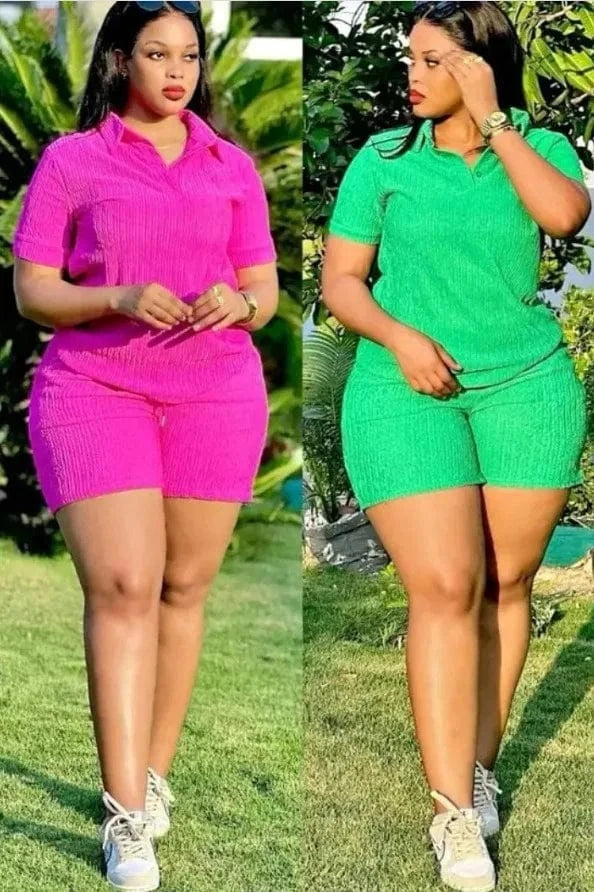 Short Set Women Two Piece Sets Matching Sets Short Sleeve Print Letter Tops Long Pants High Waist Y2k Streetwear Casual Loose