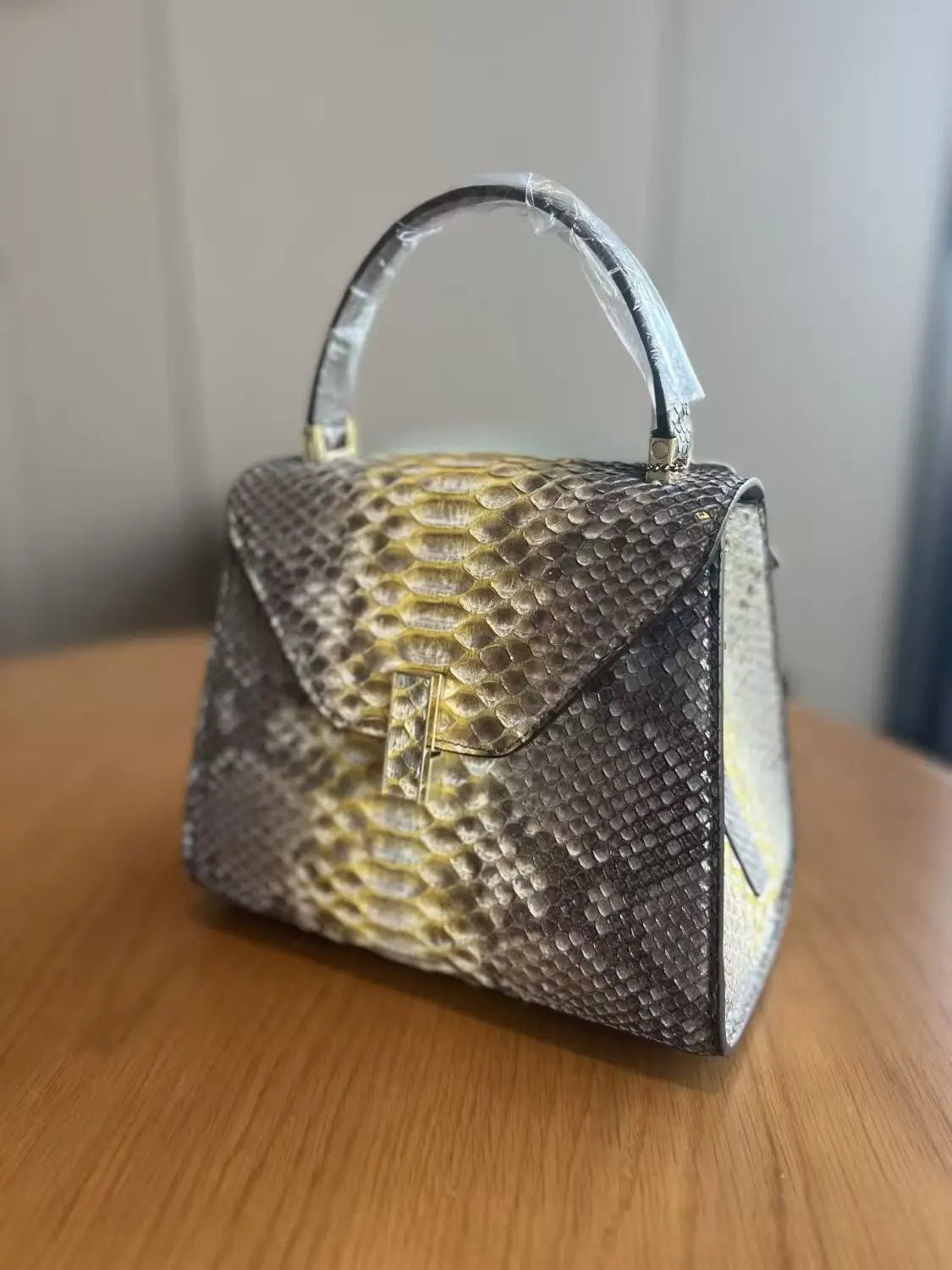 Shoulder Bag Genuine Snake Leather Elegant Casual Luxury Chic - SN Wigs & More