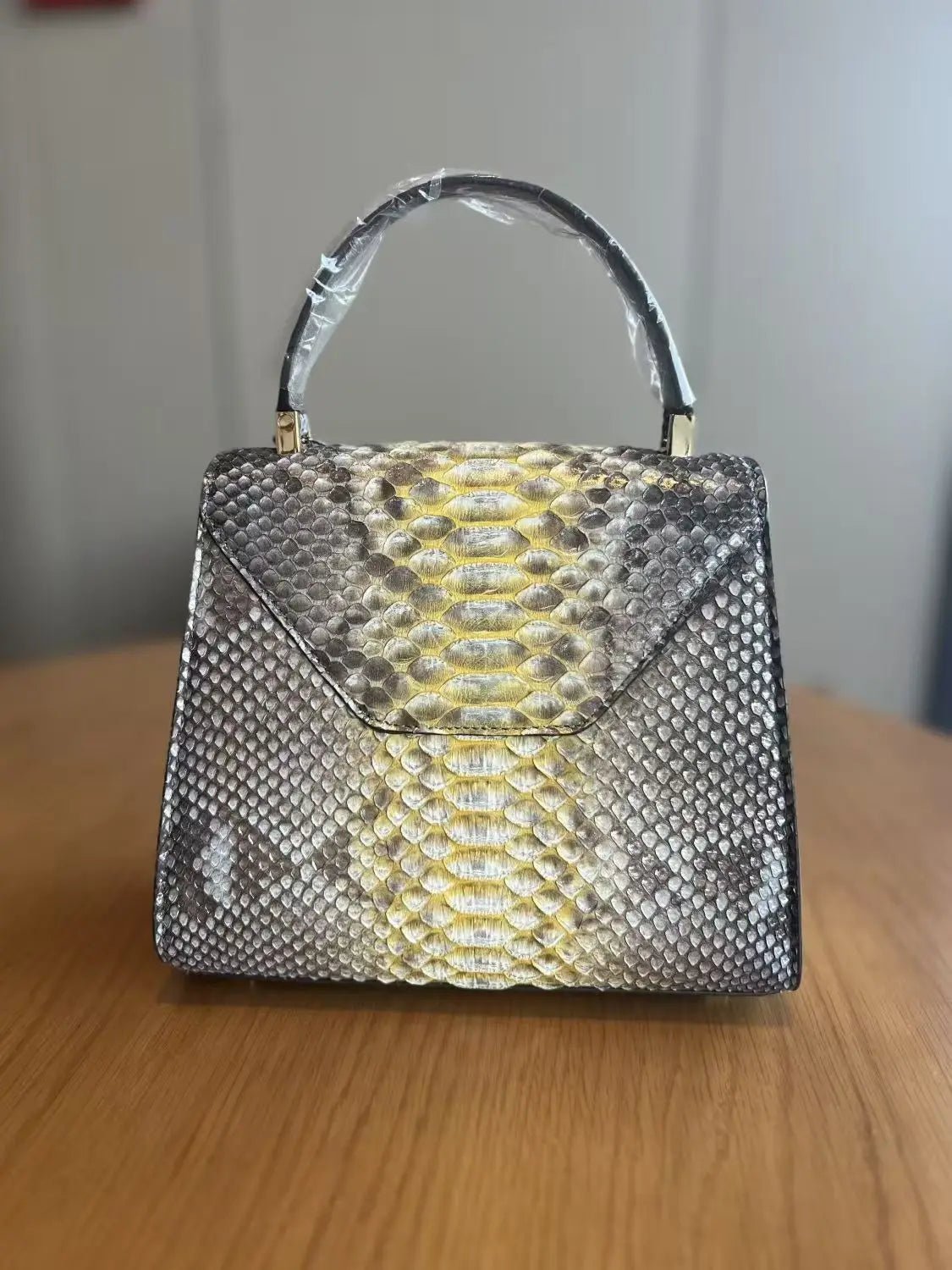 Shoulder Bag Genuine Snake Leather Elegant Casual Luxury Chic - SN Wigs & More