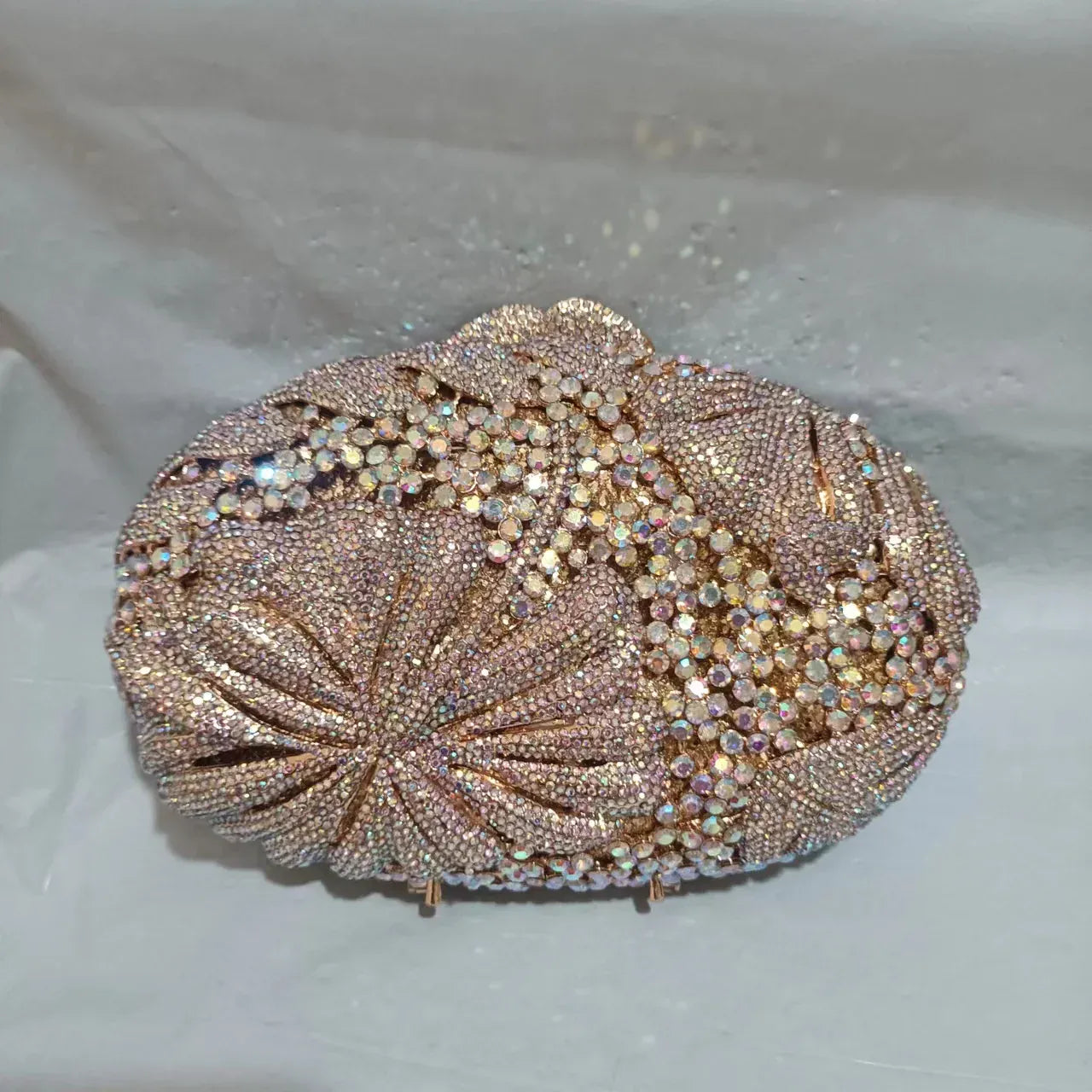 Show As Picture 4 Blue/Yellow/White Multicolored Diamond Crystal Clutch Rhinestone Women Clutches High Quality Phone Wallet Best  Party Purse Bag