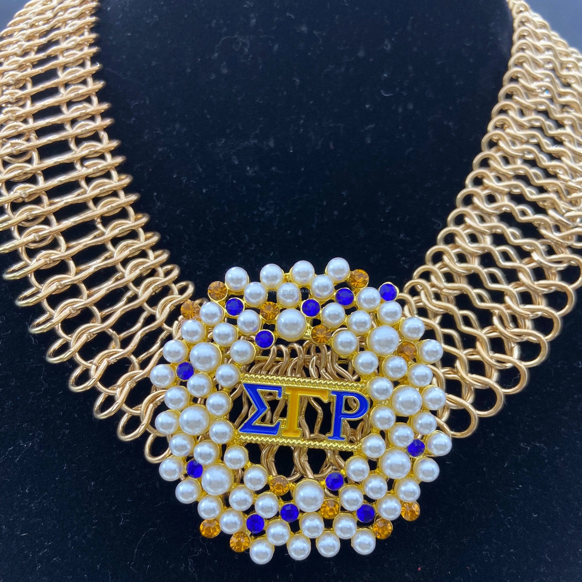 Sigma Gamma Rho ring Sorority Organization Gold Plated Sterling Silver Engagement Cubic Zirconia GREEK Finger Rings