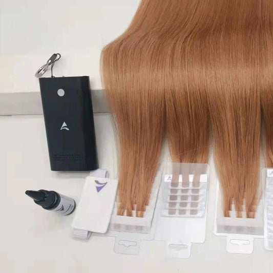 silver 2022  wholesale 6D Hair Extension Tools 6d Hair Extension Machine For 6D Human Hair Extensions