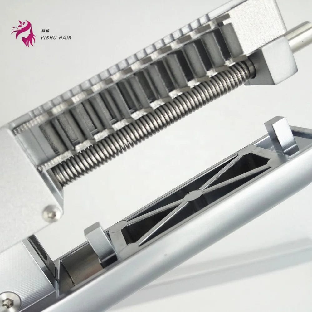 silver New product 6D hair wig connection gun with 6D virgin human hair extension hot sell in hair salon all over the world