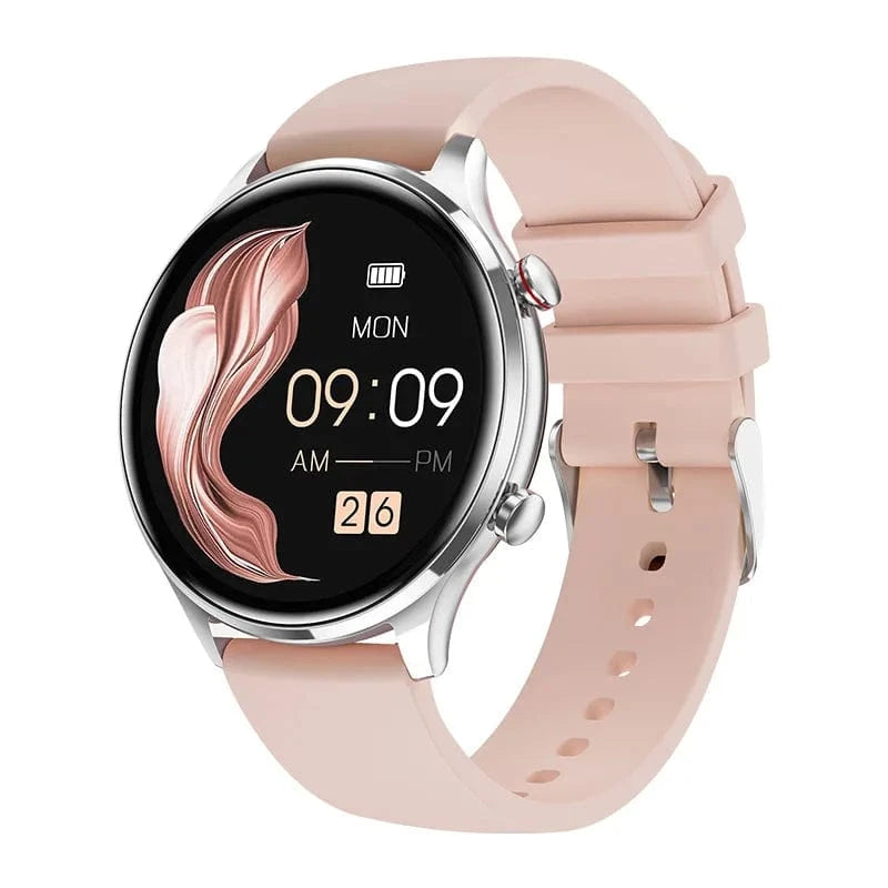 silver silicone 2024 AK50 Fashion Fitness Tracker BT call Blood Pressure Heart Rate  reloj inteligente Smart Bracelet Wearable Device Smart Band