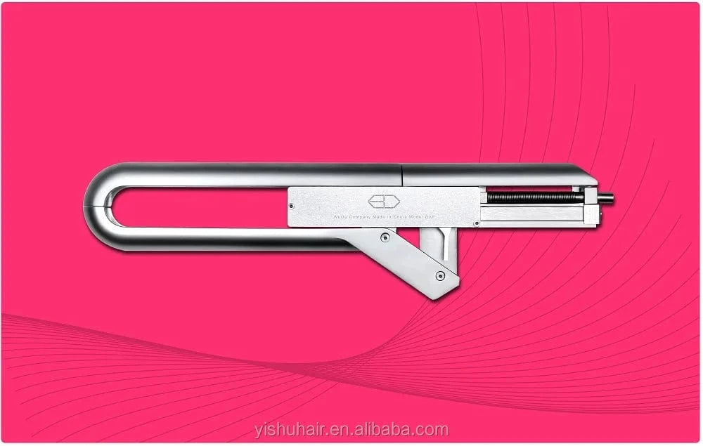 silver the best selling fast hair extension tool 6D high end salon equipment in china