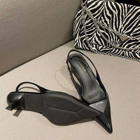 Spring 2025 Fashion Pointed Toe Stiletto Sandals Fashion Women's Shoes