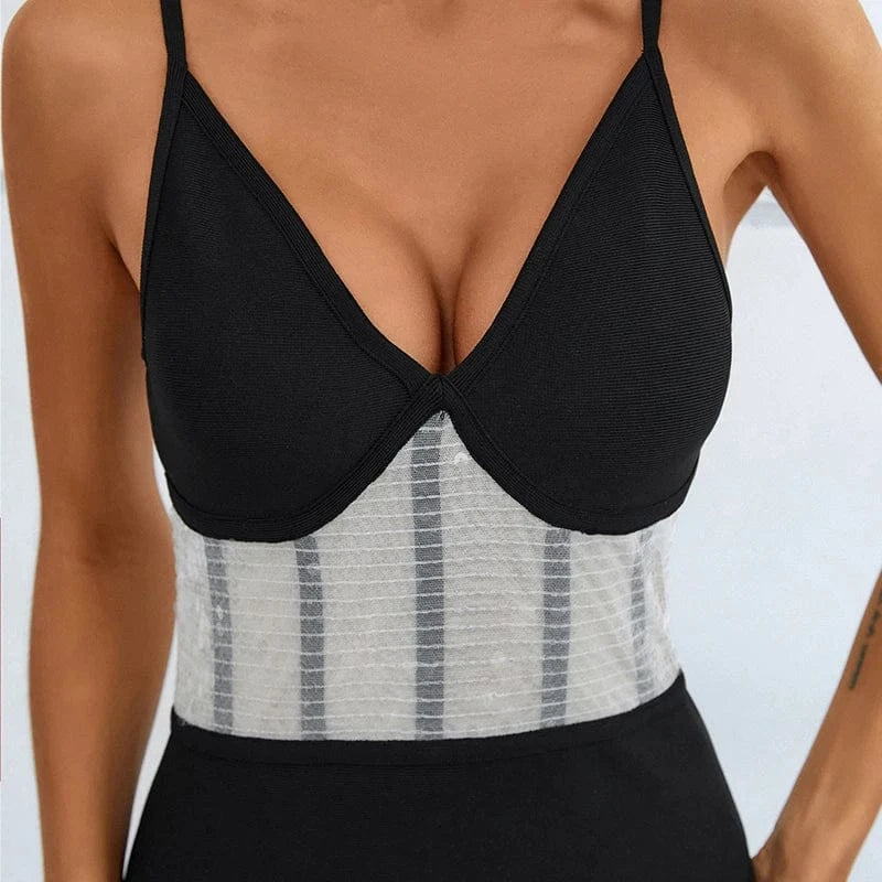 Spring Ladies Corset Dress 2024 Fashion Party Maxi Dress Evening Elegant Bandage Long Dresses For Women