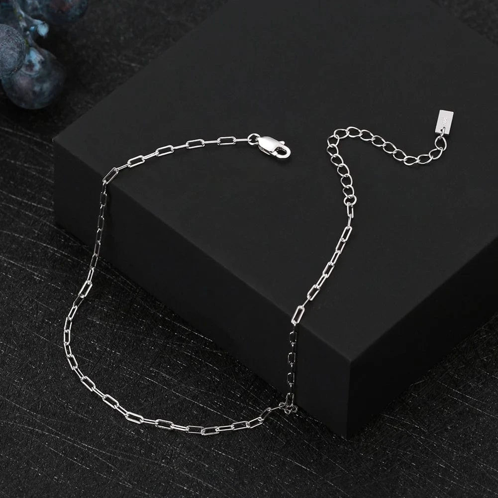SSA22+28 RINNTIN Summer Beach Foot Jewelry 925 Silver 14K Gold Plated Dainty Cross Charm Chain Layered Anklets for Women