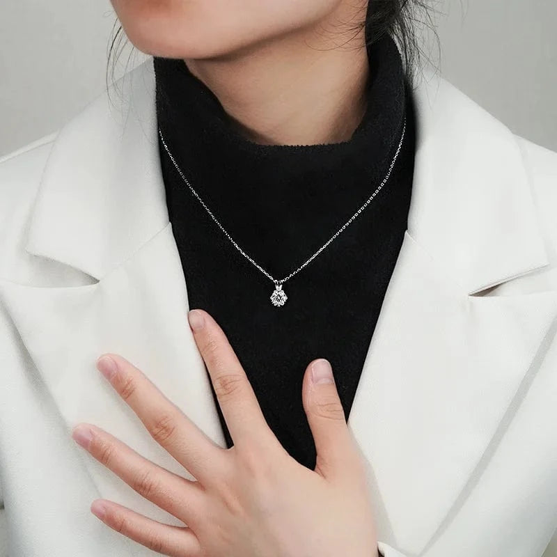 starsgem 2024 fast shipping fine jewelry necklace 2024 S925 gemstone necklace sterling silver