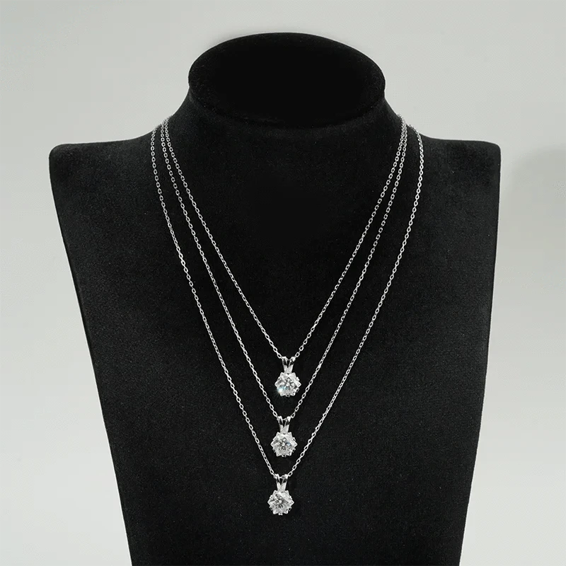 starsgem 2024 fast shipping fine jewelry necklace 2024 S925 gemstone necklace sterling silver