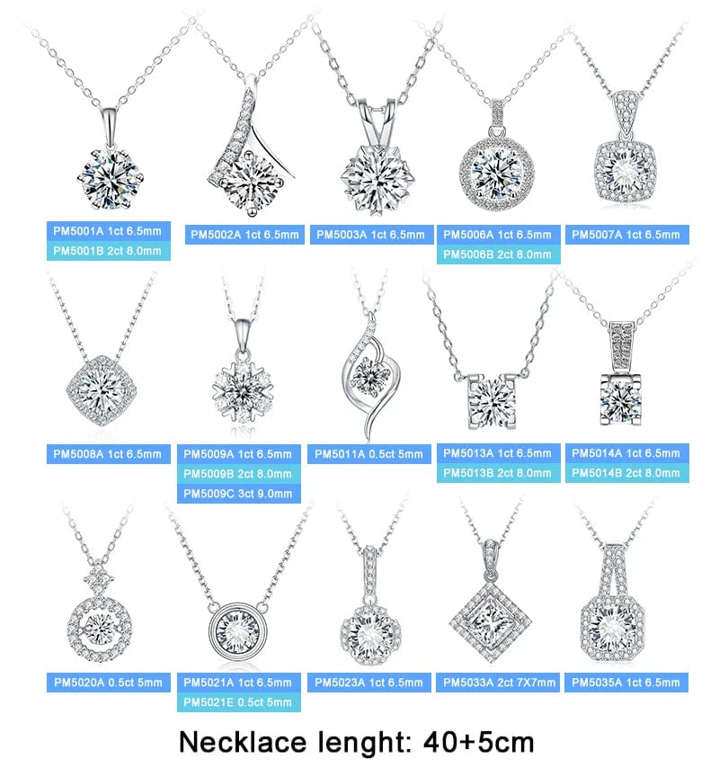 starsgem 2024 fast shipping fine jewelry necklace 2024 S925 gemstone necklace sterling silver