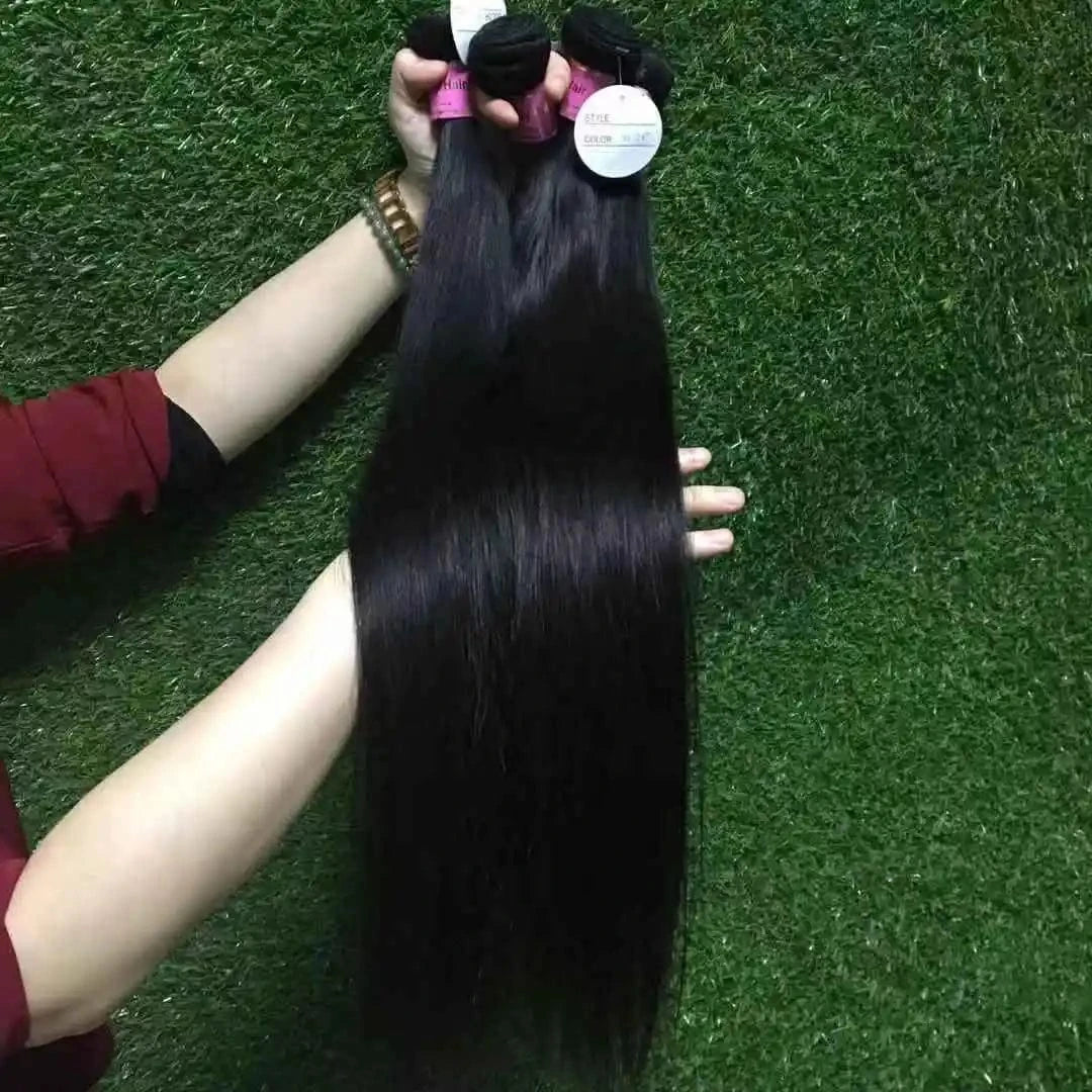 straight / 14 Inches 100% mink brazilian cuticle raw virgin aligned hair  human hair extension hair wigs