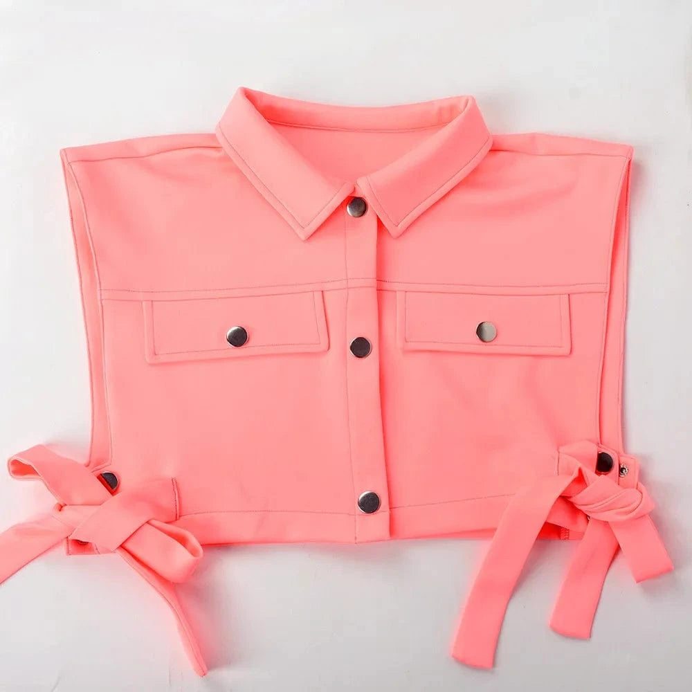 Streetwear Spring&summer Casual Vest Women Jacket Women's Clothing Hollow Out Lace up Top for Adult