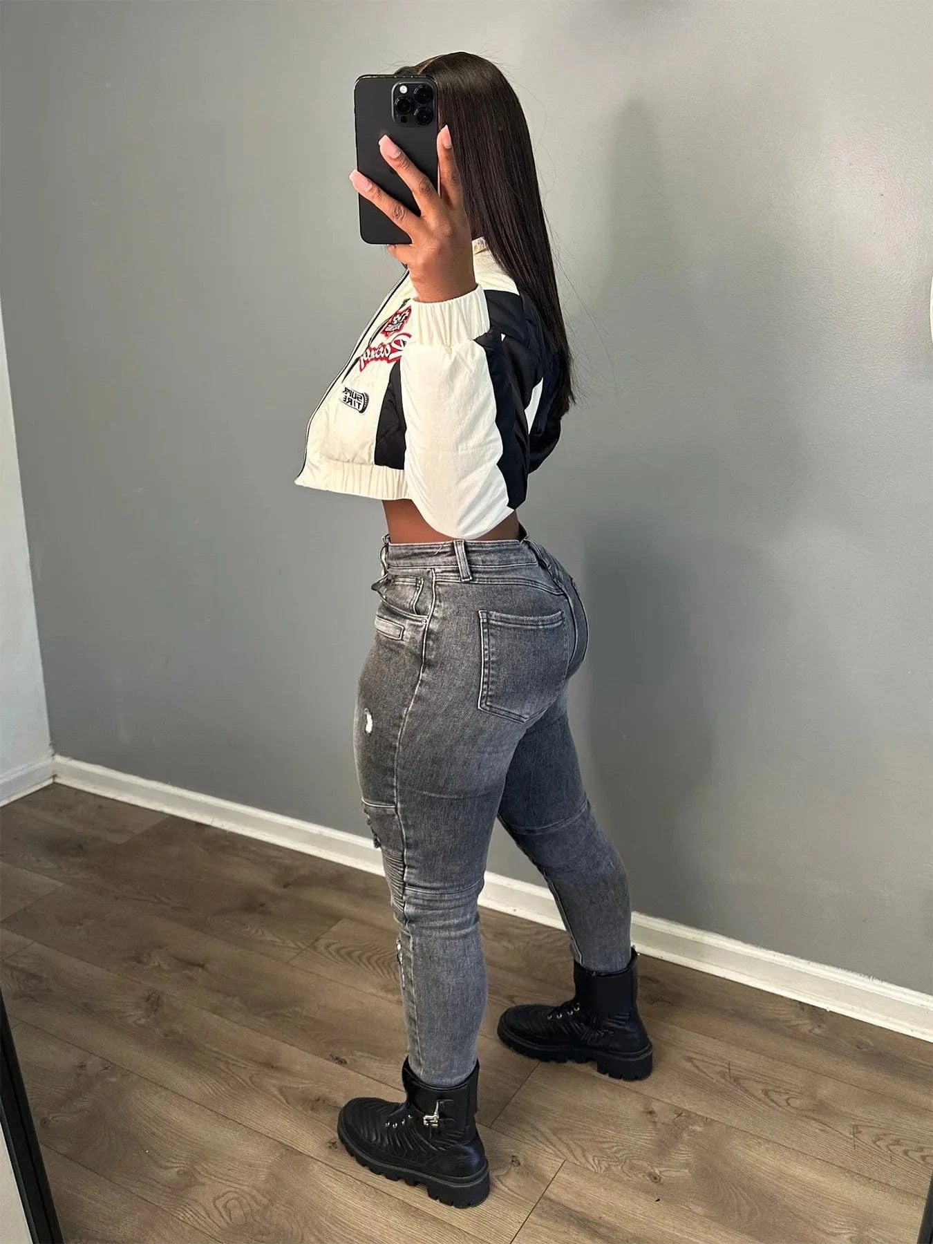 Stretchy Women Jeans Distressed Denim Pants Ladies Pencil Jeans Bottom Skinny Ripped Holes Women Jeans