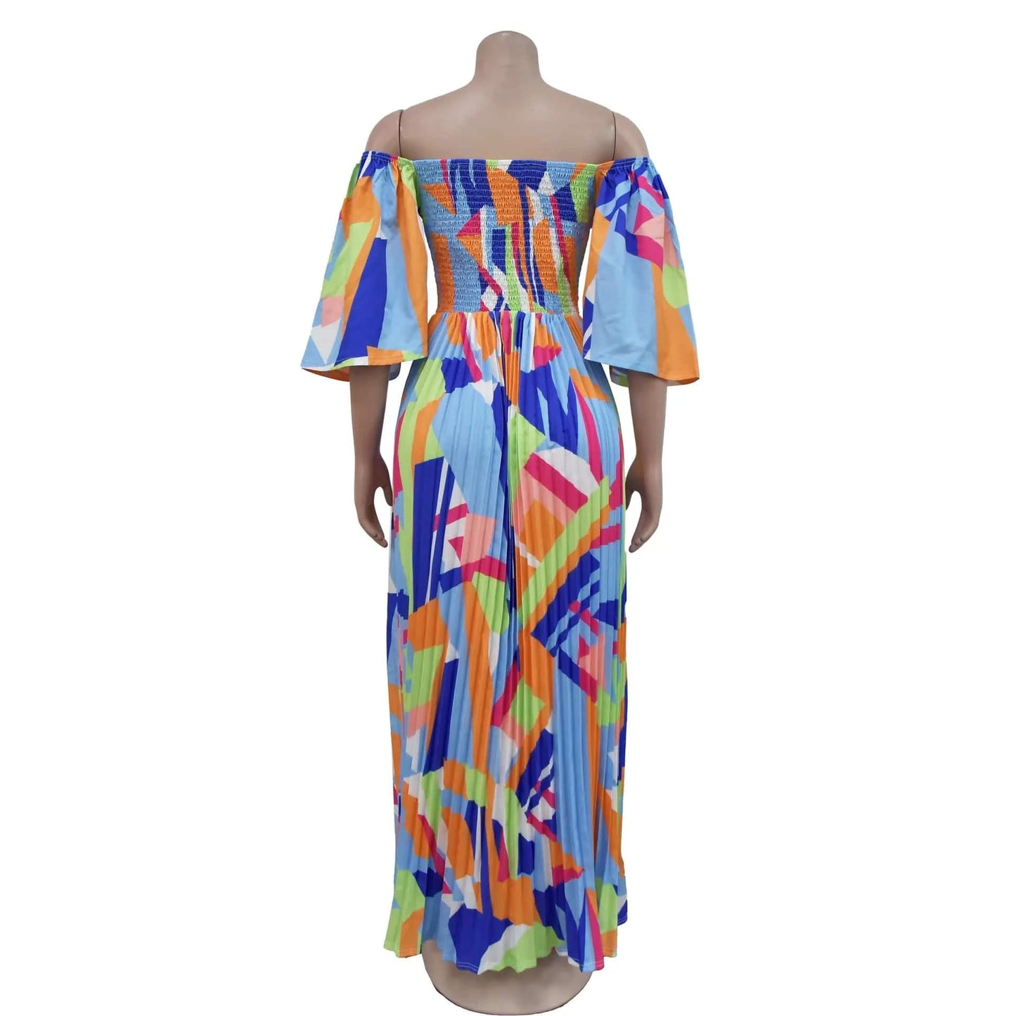 Summer 2024 Women S Clothing Sexy Spring Printed Mid-Rise Slim Low-Cut Casual Dresses