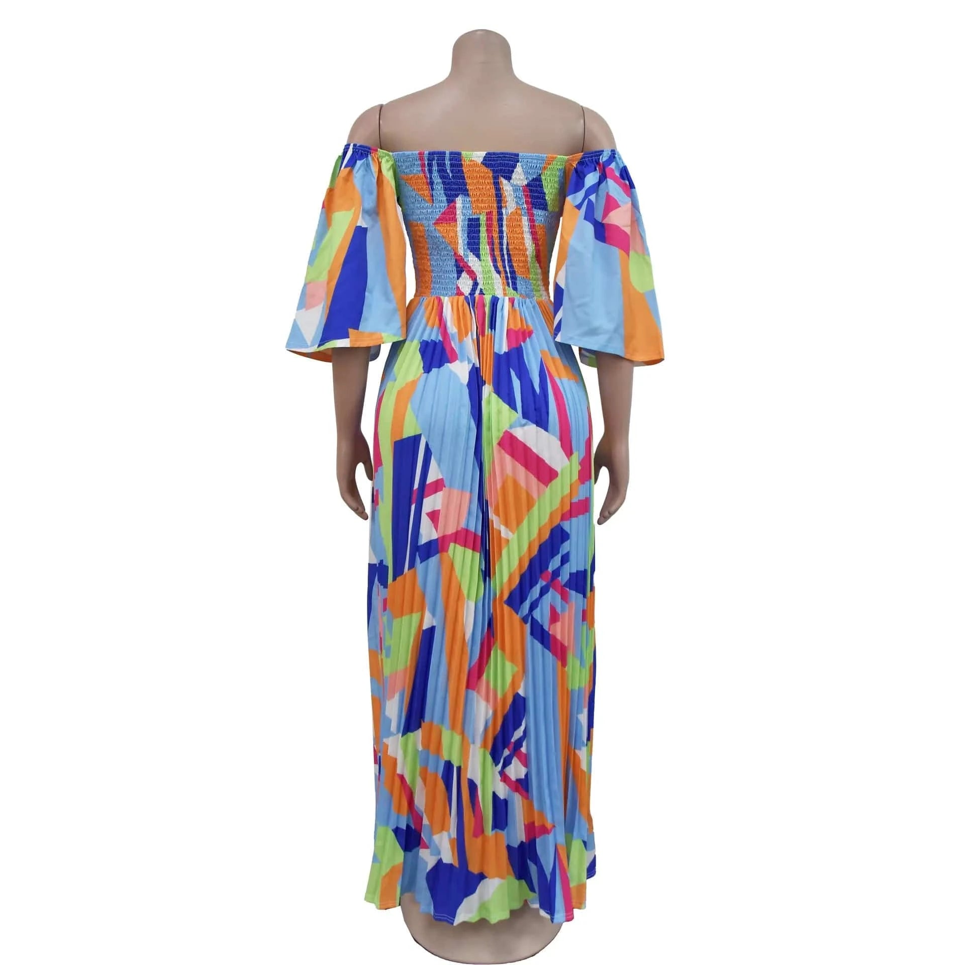 Summer 2024 Women S Clothing Sexy Spring Printed Mid-Rise Slim Low-Cut Casual Dresses
