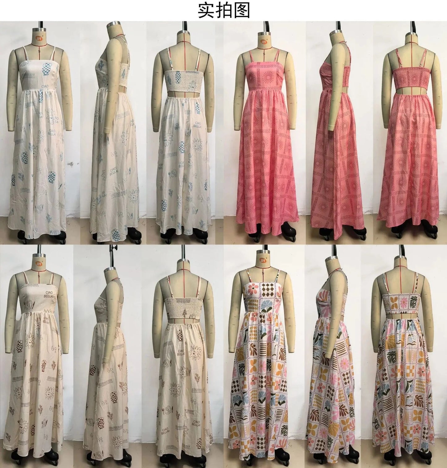 Summer Holiday Dress Women Casual Sleeveless A-Line Party Long Dress Boho Casual Sleeveless Party Dress 2024