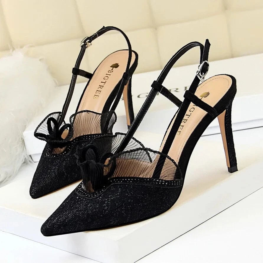 Summer New Fashion Design Ladies Heel Sandals Low Price Ladies Shoes Heel Modern Womens High Heel Shoes