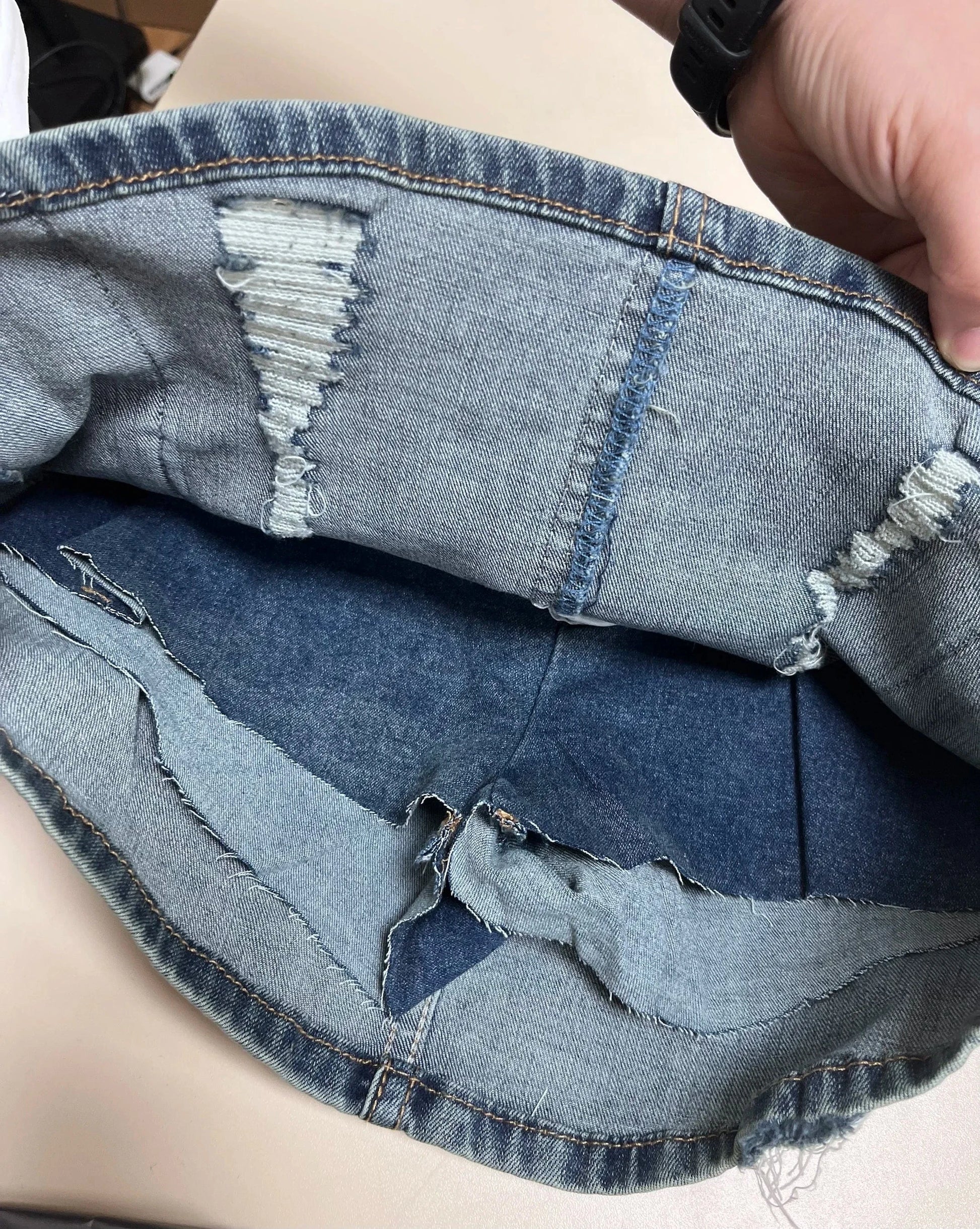 Summer Trending Jeans Shorts Blue Denim bandage Cargo Skirt Female 2024 New Vintage Slim Fit  Jean Skirt With Pockets For Women