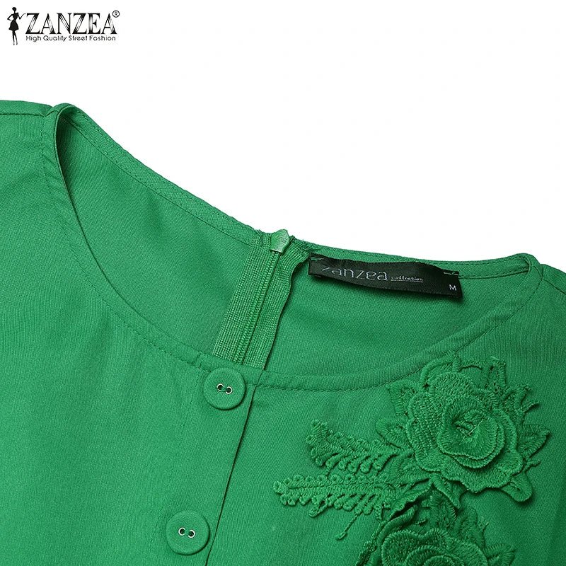 Sundress Pleated Solid Color Short Sleeve Lightweight Polyester Casual A Line Summer For Women - SN Wigs & More