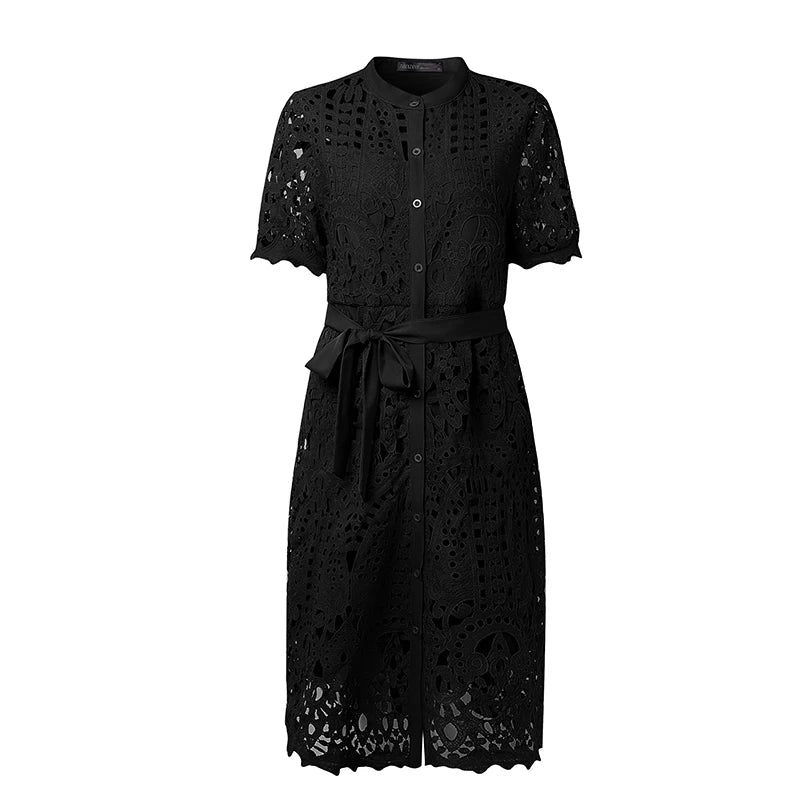 Sundress With Lace - Up Bodice - Vintage A - Line Style - SN Wigs & More