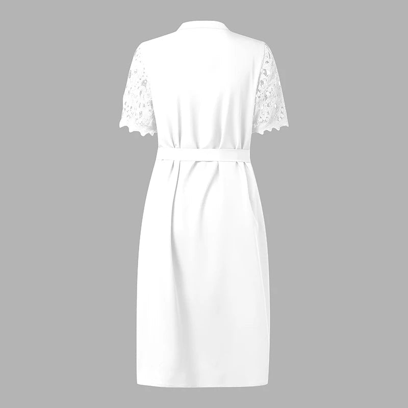 Sundress With Lace - Up Bodice - Vintage A - Line Style - SN Wigs & More