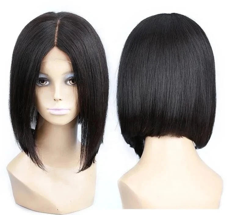 Sunlight wigs for black women peruvianhumanhairwig lace front human hair short bob wigs with baby hair 2x6 lace wig julia