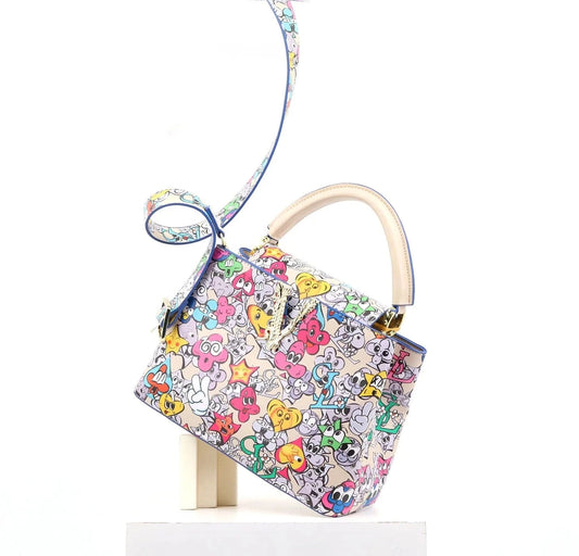 Super product 2024 newest designer handbag for women color full printing ladies bag quality single shoulder bag supplier 29 cm