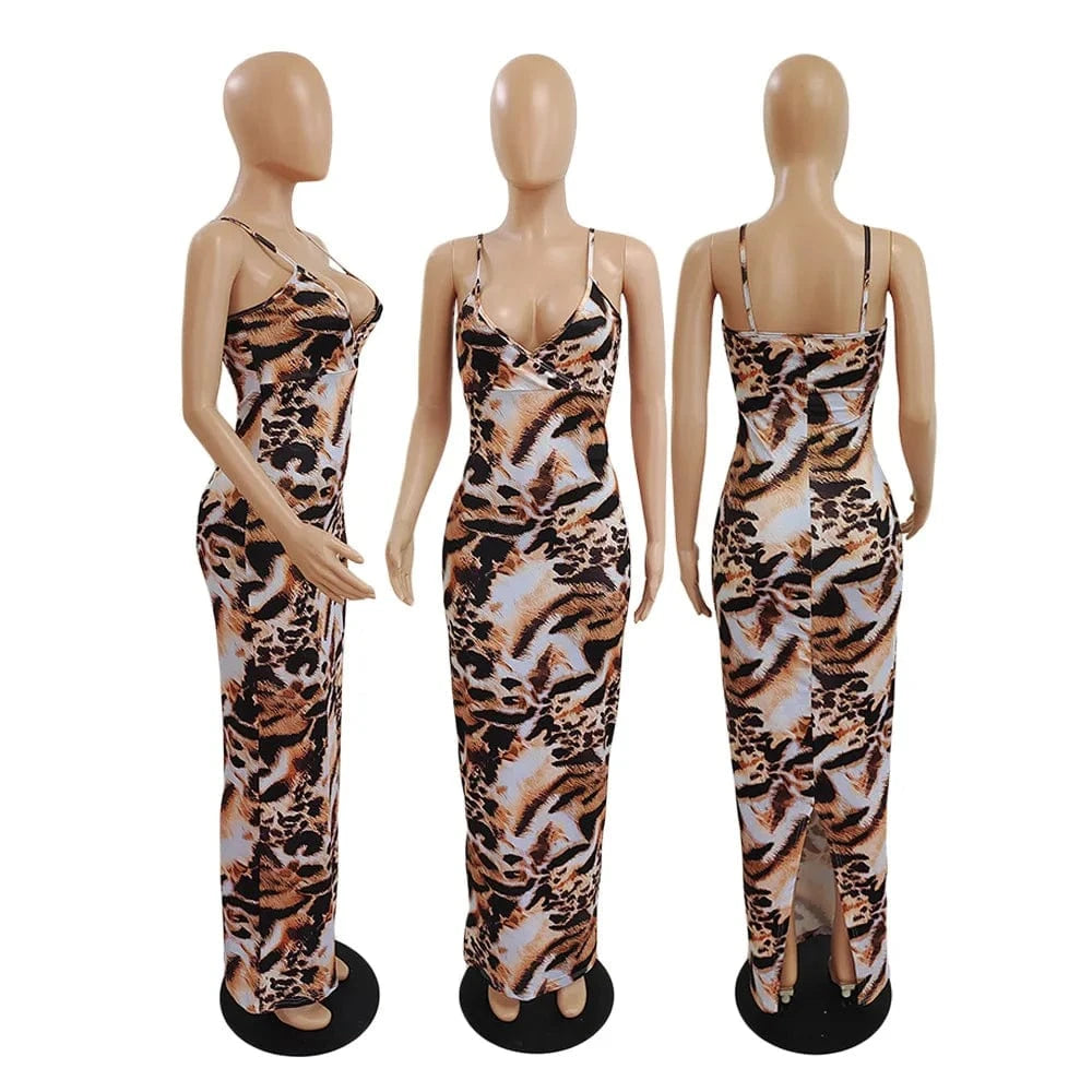 Suspender Skirt Casual Dress Backless Hollow Out Side Slit Elegant Best Quality Plaid Sexy Nylon Pretty Women's Nice Solid Color