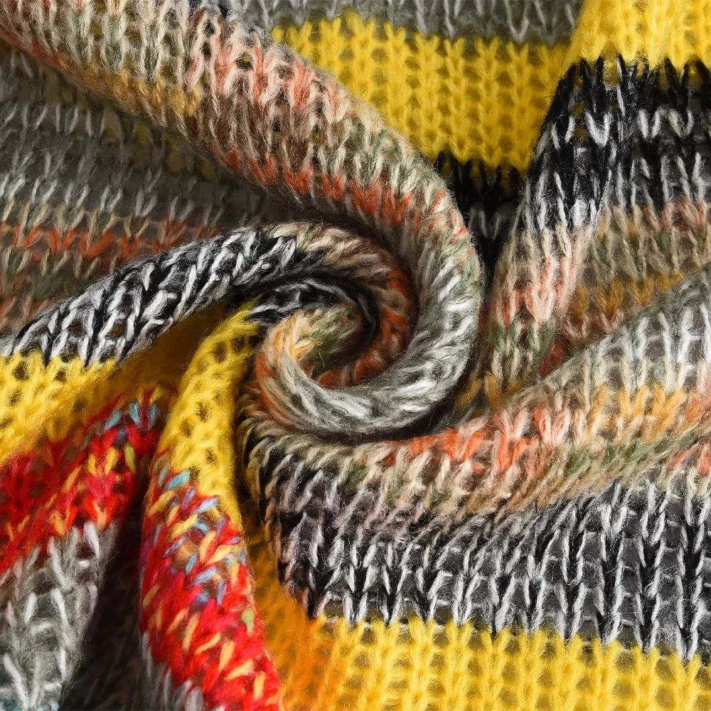 Sweater Knitted Cardigan Thin Loose Jacket  For Women Casual Y2k Crop Clothes Elegant Female Clothing Fashion Top