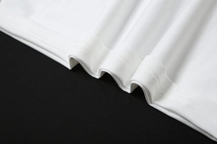 Sylcue White Sweet Gentle Mature Sexy Beautiful Summer Street Out Women'S Thin Perspective Tassel Design Long Sling Dress