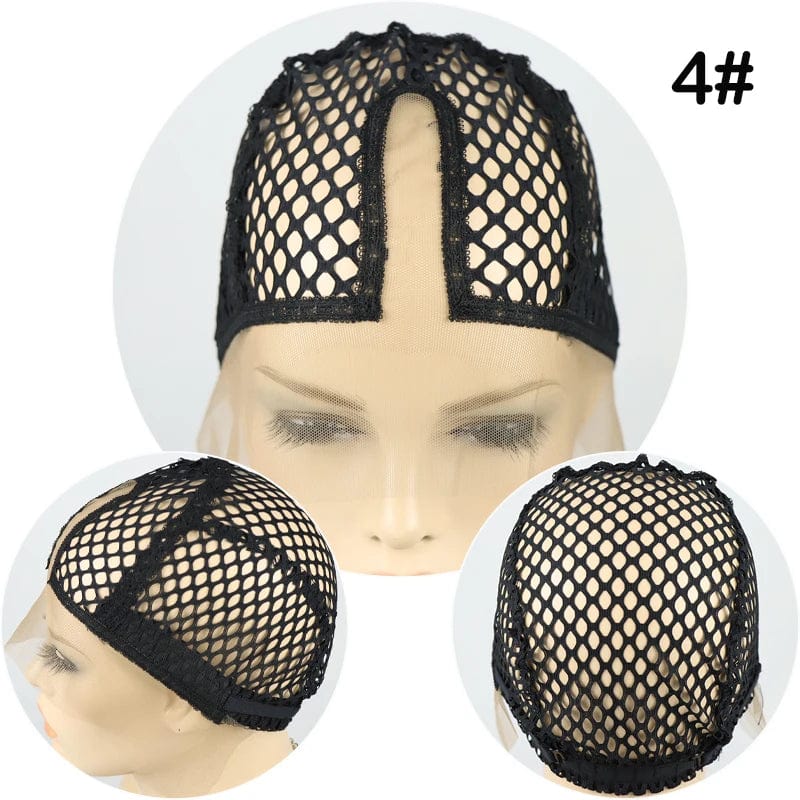 T lace Breathable Spandex Crochet Net Human Hair Ventilated Wig Cap For Wig For Braiding