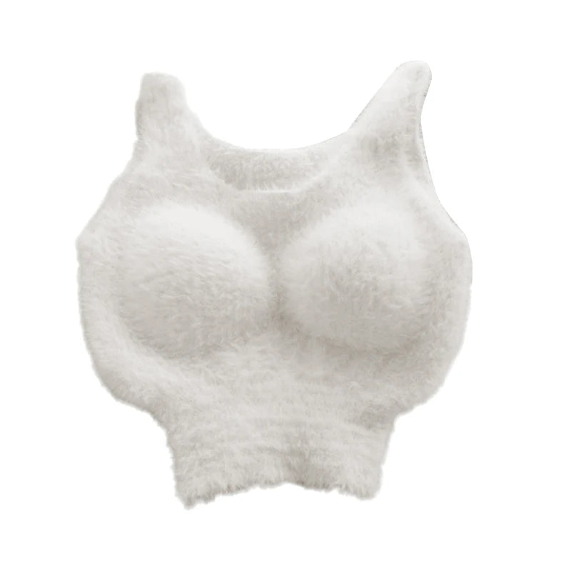 Thermal Camisole Plush Fleece Lining Soft Winter Cozy - SN Wigs & More
