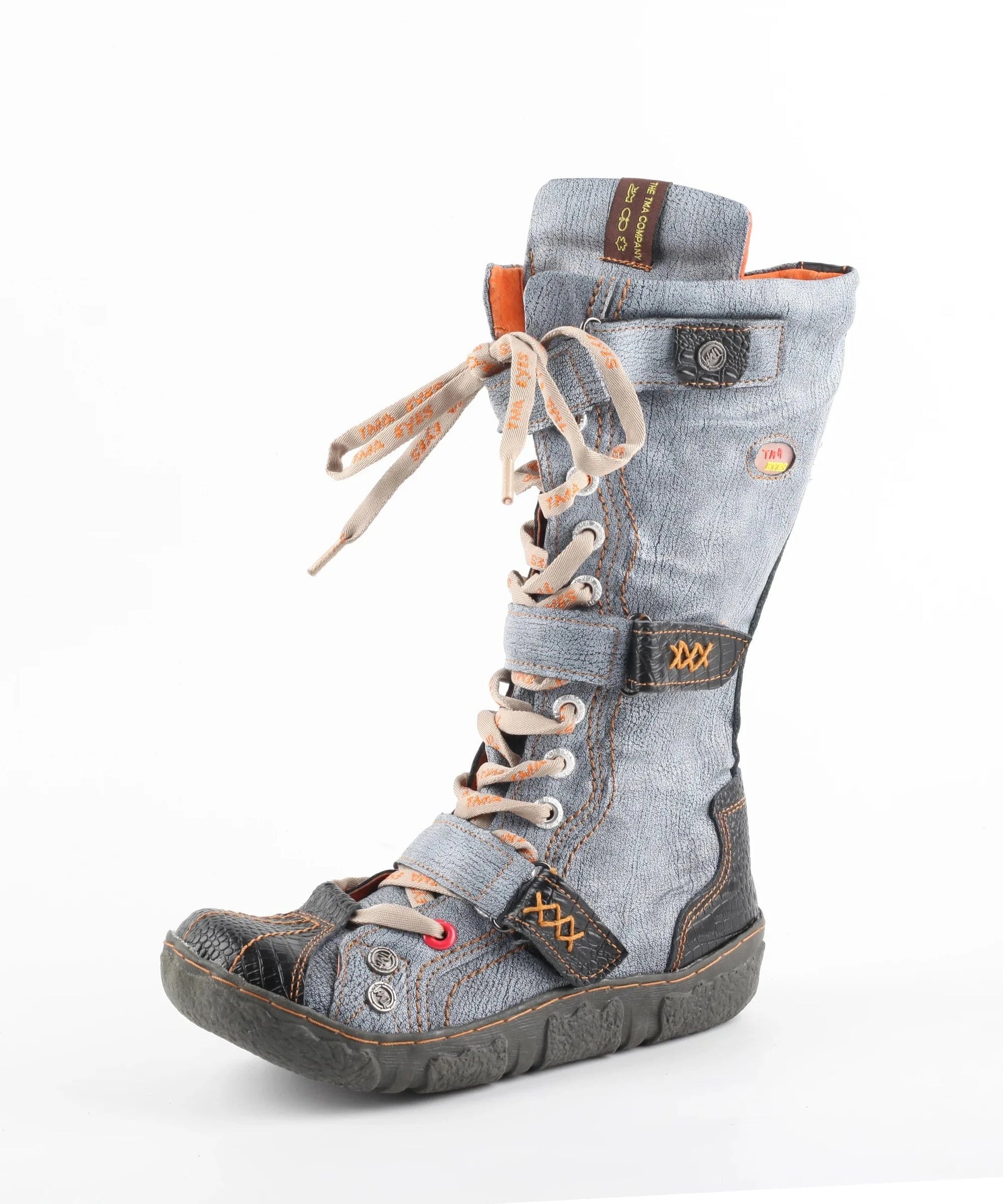 TMA EYES Bottes pour femmes leisure The insole is soft and comfortable to wear  Leather upper Fit and comfortable women shoes