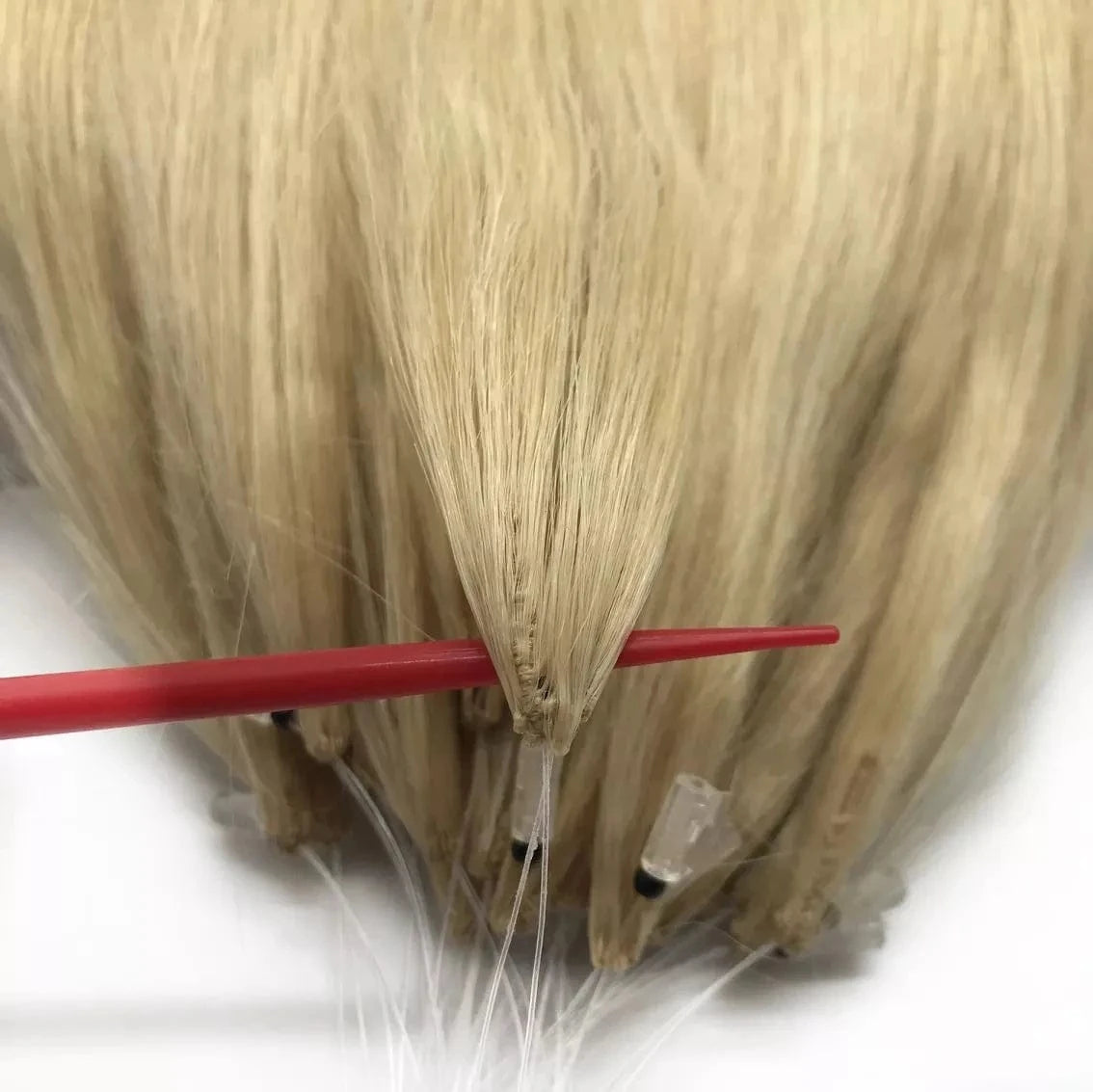 top invisible extensions natural wave  high comfort and 100% cuticle anglied human hair  h6 feather extension