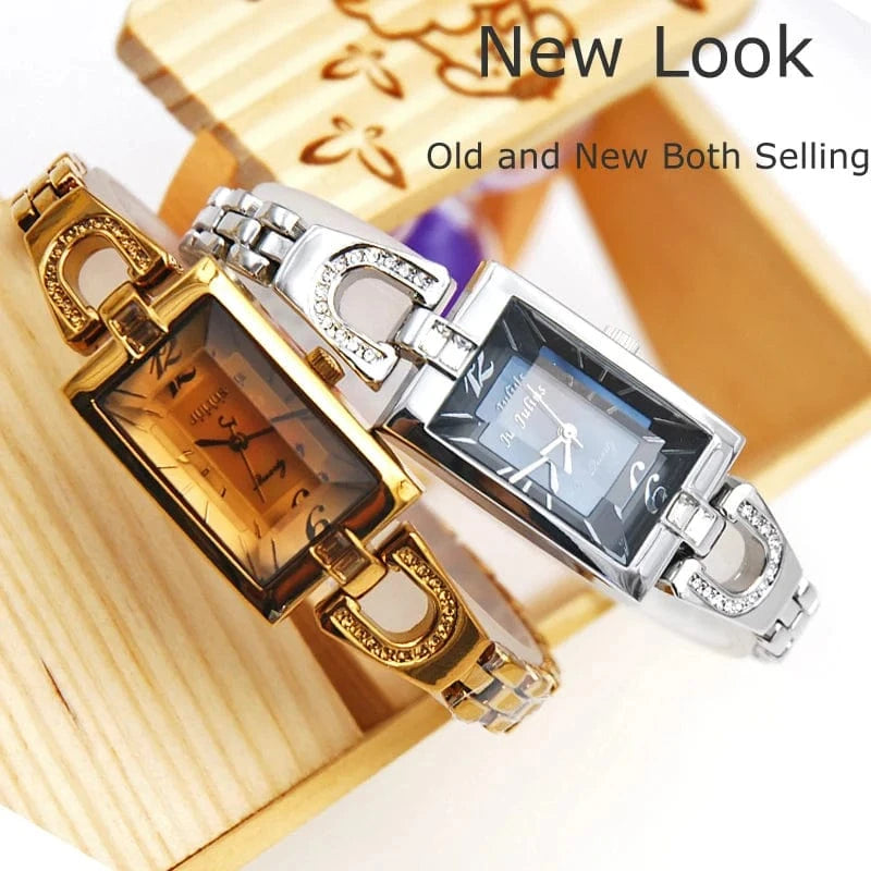 Top Julius Lady Women's Watch Mother-of-pearl Japan Quartz Fashion Hours Chain Lovely Business Girl Birthday Gift Box