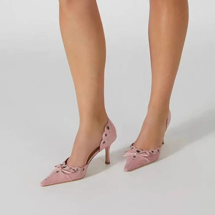 Top Sell Women Dress Pointed Pumps 6cm Thin Heels Comfortable Luxury Short Heels lady Shoes Plus Size Factory Women heel Shoes