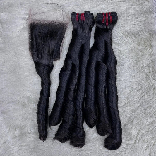 top selling grade 15a raw virgin hair bundles, bouncy curls human hair bundles brazilian hair bundles with closure