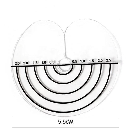 Transparent 1000pcs Pre Bonded U Tip Hair Extension Heat Glue Shield Protector With Scale Hair Extension Tools