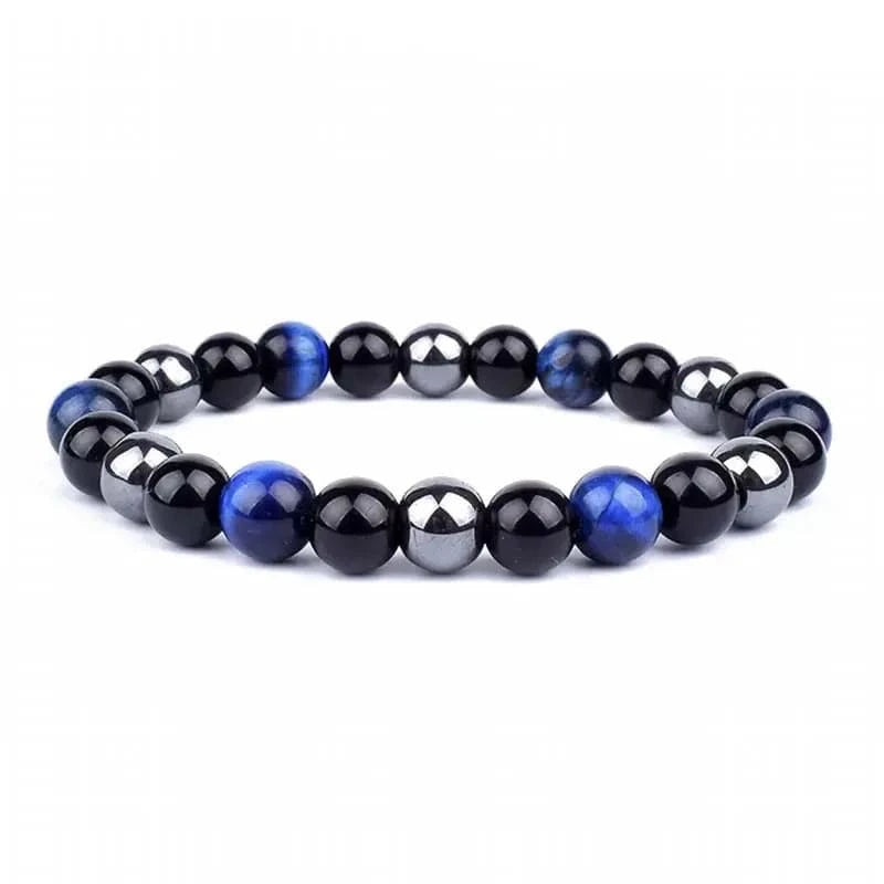 Trendy / Blue Tiger Eye The Latest Popular In 2024 Black Diamond Bracelet And Exquisite Beads For Bracelets Versatile Magnetic Couple Bracelet