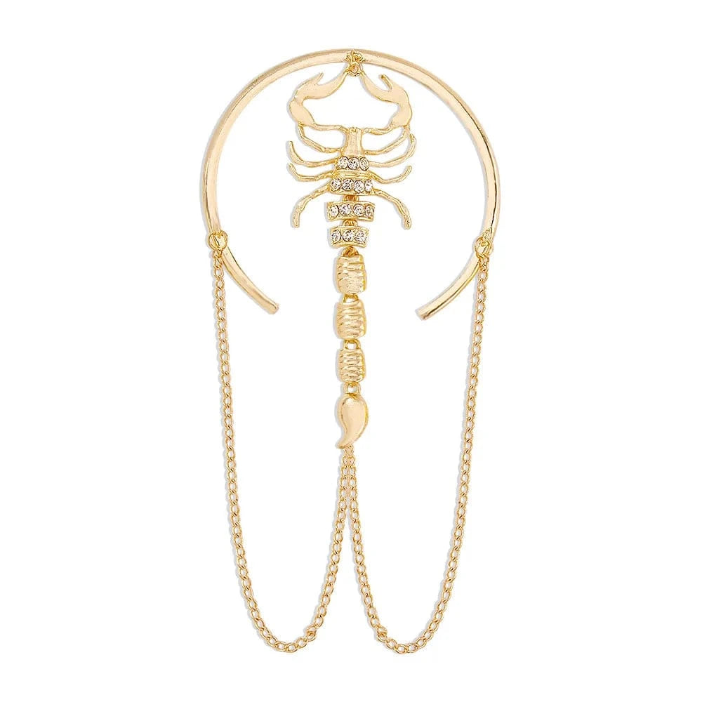 Trendy / Gold Creative Retro Diamond Bracelet Women New Styles For 2024 Upper Arm Cuff Bracelet Armband Individual Alloy Bracelet