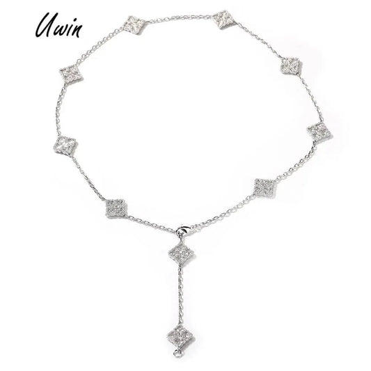 Trendy Jewelry For Women Adjustable Necklace Classic Style Fashion Jewelry Necklace Zircon Diamond Hip Hop Jewelry