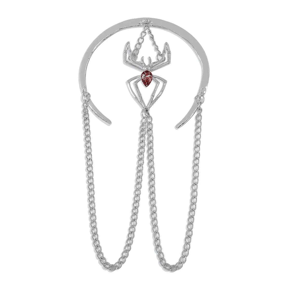 Trendy / White K Spider Creative Retro Diamond Bracelet Women New Styles For 2024 Upper Arm Cuff Bracelet Armband Individual Alloy Bracelet