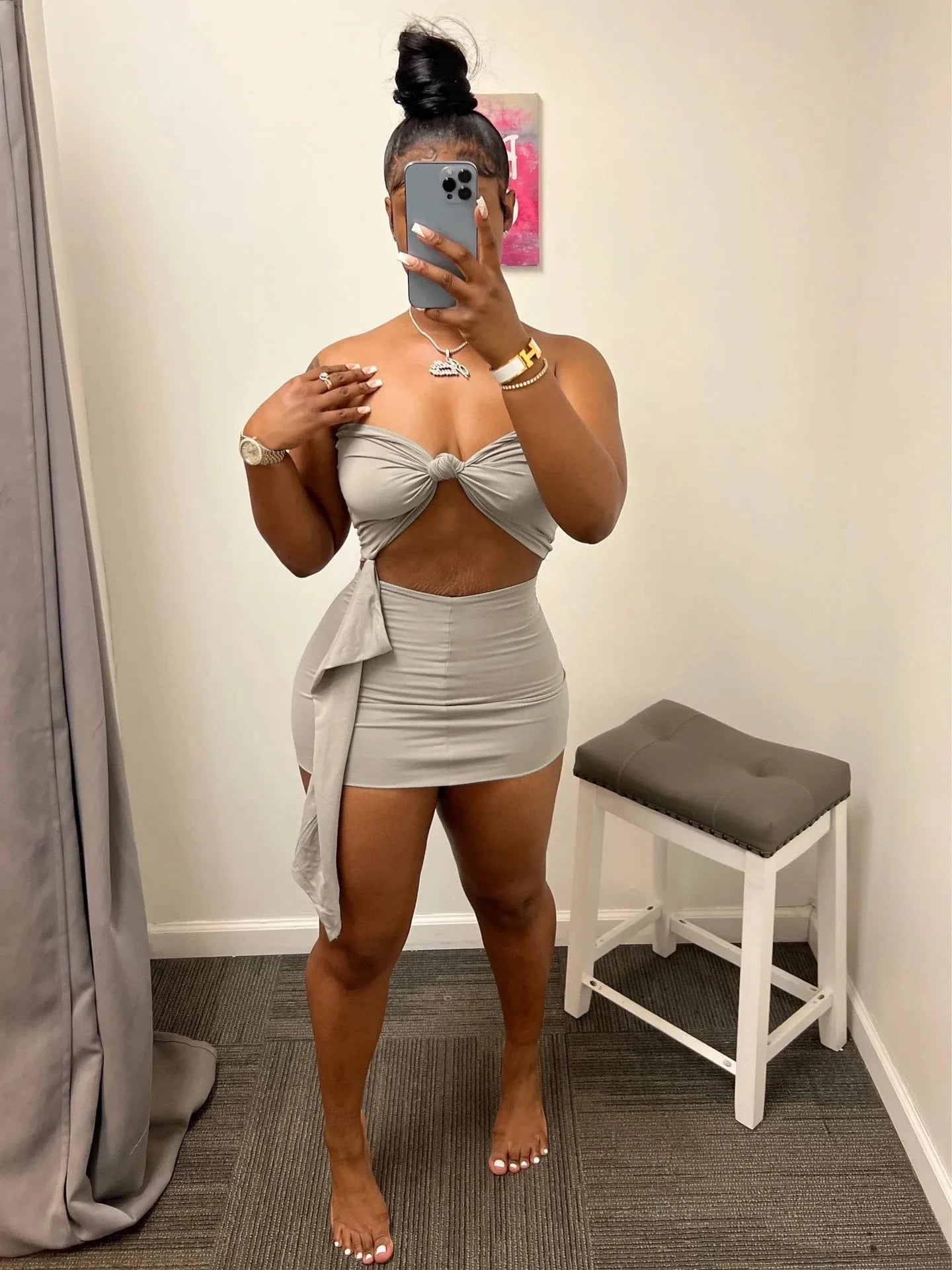 Tube Top Summer Short Set Hollow out Women Sets Solid Two piece Shorts Set Crop Top Women Summer Clothes